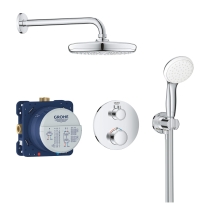 GROHE Grohtherm zestaw podtynkowy z deszczownicą 210mm, ramię 286mm 34727000