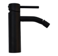 Paffoni Light black bateria bidetowa, bez korka, czarny mat LIG131NO