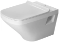 Duravit Durastyle miska podwieszana 54x37cm 2538090000 - zdjecie przedstawia miskę z deską Duravit Durastyle