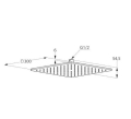 Kludi A-QA deszczownica 30x30cm soft-edge 6453005-00
