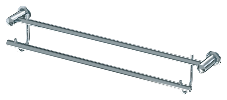 Andex Classic wieszak dwu rurkowy 50cm, chrom 02950CC
