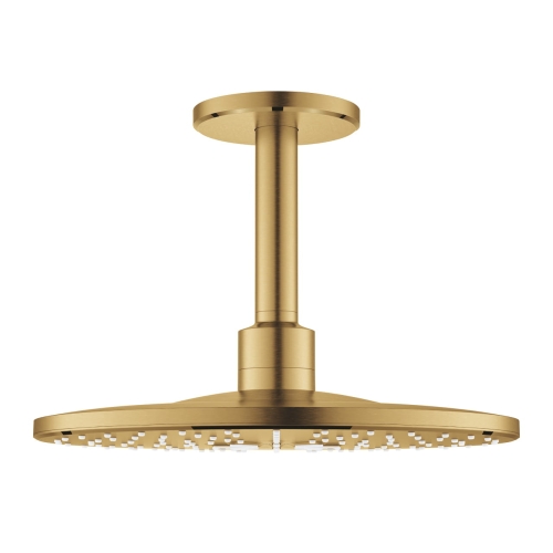 Grohe Rainshower SmartActive 310 deszczownica z przepustem stropowym 142 mm, 2 strumienie, brushed cool sunrise 26477GN0