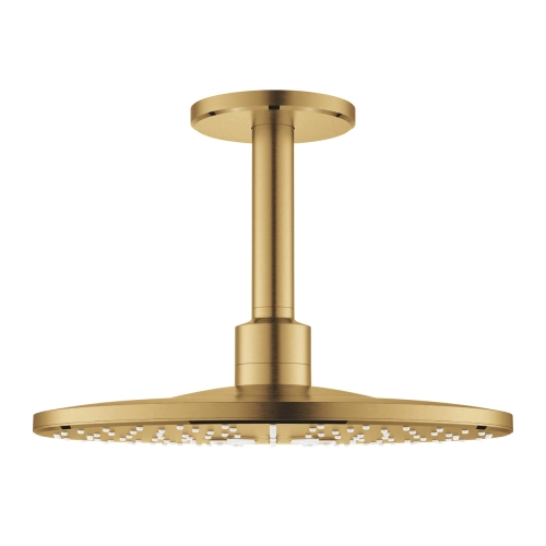 Grohe Rainshower SmartActive 310 deszczownica z przepustem stropowym 142 mm, 2 strumienie, brushed cool sunrise 26477GN0