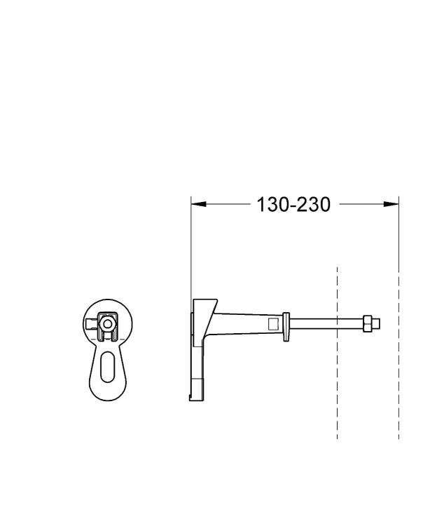 Grohe Rapid SL stelaż do miski podwieszanej zestaw 5:1, przycisk Skate Cosmopolitan biały 39448000