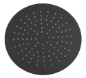 Paffoni Master deszczownica okrągła 225mm, czarny mat ZSOF074NO