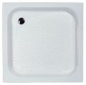 Sanplast Classic brodzik kwadratowy B/Cl 80x80x15+STB 615-010-0030-01-000