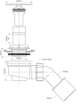 McAlpine syfon brodzikowy ø50-63mm, h zabudowy 65mm HC252588B