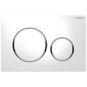 GEBERIT Sigma20 przycisk spłukujący, biały/chrom błyszczący 115.882.KJ.1