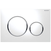 GEBERIT Sigma20 przycisk spłukujący, biały/chrom błyszczący 115.882.KJ.1