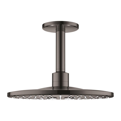 Grohe Rainshower SmartActive 310 deszczownica z przepustem stropowym 142 mm, 2 strumienie, hard graphite 26477A00