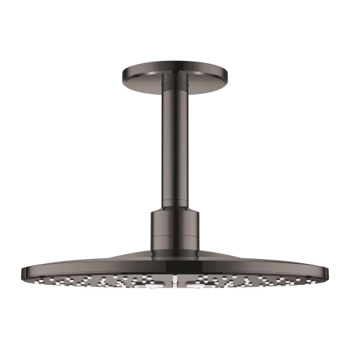 Grohe Rainshower SmartActive 310 deszczownica z przepustem stropowym 142 mm, 2 strumienie, hard graphite 26477A00