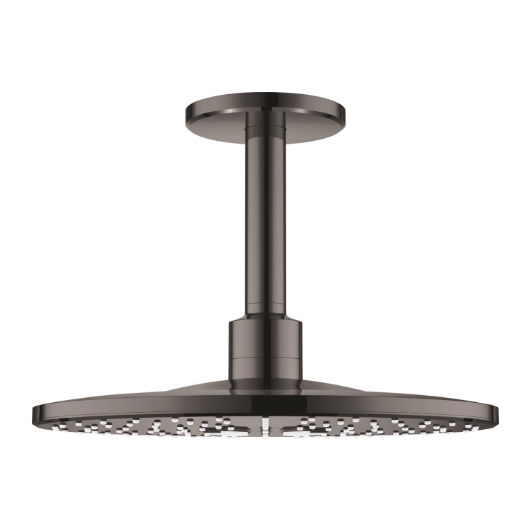 Grohe Rainshower SmartActive 310 deszczownica z przepustem stropowym 142 mm, 2 strumienie, hard graphite 26477A00