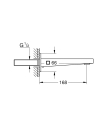 Grohe Plus wylewka wannowa 13404003