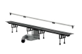Viega Advantix Vario odpływ liniowy regulowany 30-120cm model 4965.10 z rusztem SR1 stal matowa 686277+686284