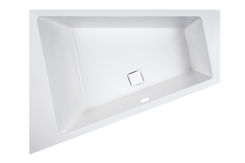 Sanplast Space Line wanna narożna asymetryczna lewa WTL/SPACE 140x180+SP 610-100-1160-01-000