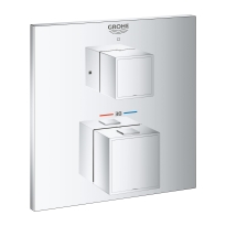 Grohe Grohtherm Cube bateria z termostatem do obsługi jednego wyjścia, element zewnętrzny 24153000