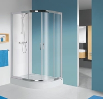 Sanplast TX5b kabina półokrągła 90x120 cm lewa W0 sb z brodzikiem kpl-L-KP4/TX5b-90x120-WO 602-271-0310-38-401