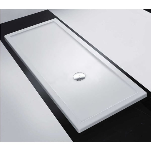 Novellini Olympic Plus brodzik prostokątny 150x75x4,5cm, biały mat OL150754-79