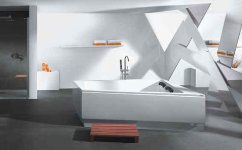 Sanplast Space Line wanna narożna asymetryczna prawa WTP-kpl/SPACE 140x180+SP 610-100-1370-01-000