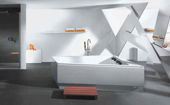 Sanplast Space Line wanna narożna asymetryczna prawa WTP-kpl/SPACE 140x180+SP 610-100-1370-01-000