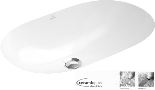 Villeroy&Boch O.Novo umywalka podblatowa 60x35cm CeramicPlus 416260R1
