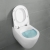 Villeroy&Boch Subway 2.0 DirectFlush miska podwieszana 56,5x37,5 cm z deską wolnoopadającą Slim Seat 5614R201
