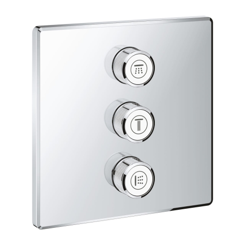 Grohe SmartControl Cube potrójny zawór odcinający, element zewnetrzny 29127000