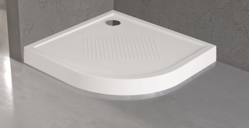 Novellini New Victory brodzik półokrągły 90x90x11,5cm, ze zintegrowaną obudową VINR9011-30
