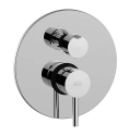 Paffoni Light bateria wannowo-natryskowa podtynkowa, 2-drożna, chrom LIG018CR