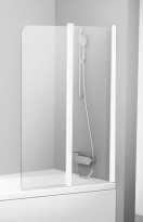 Ravak 10° parawan nawannowy 100x150cm 10CVS2-100 Prawy biały+transparent 7QRA0103Z1