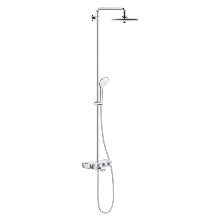 Grohe Grohtherm Euphoria SmartControl System 260 Mono komplet wannowo-prysznicowy z termostatem do montażu ściennego chrom 26510000