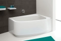 Sanplast Free Line wanna asymetryczna prawa WAP/FREE 100x140+ST27 610-040-0850-01-000