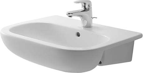 Duravit D-code umywalka półblatowa 55x44 cm 0339550000