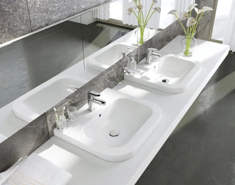 Ravak Chrome umywalka ceramiczna 55x47cm XJG01155000