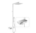 Novellini Flow panel prysznicowy z termostatem lustrzany/chrom FLOWT-W