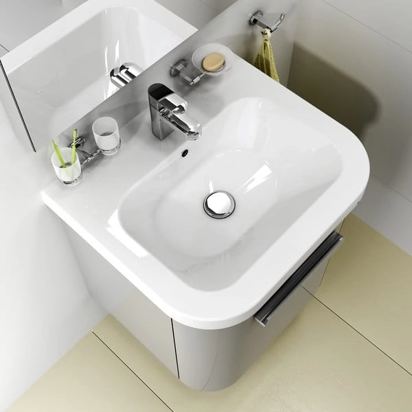 Ravak Chrome umywalka ceramiczna 55x47cm XJG01155000