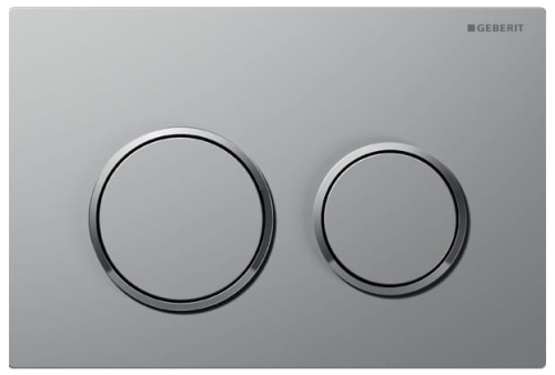 Geberit Omega 20 przycisk spłukujący chrom-mat/chrom/chrom-mat 115.085.KN.1