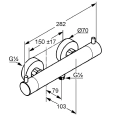 Kludi Bozz bateria prysznicowa z termostatem 352030538 
