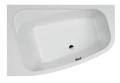 Sanplast Free Line wanna asymetryczna lewa WAL/FREE 100x140+ST27 610-040-0840-01-000