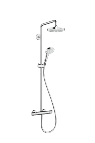 HansGrohe Croma Select E 180 2 jet komplet prysznicowy z termostatem 27256400
