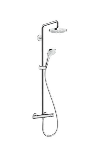 HansGrohe Croma Select E 180 2 jet komplet prysznicowy z termostatem 27256400
