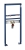 Grohe Rapid SL stelaż do umywalki h-113cm 38554001