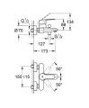 Grohe Eurostyle Cosmopolitan bateria wannowa 33591002