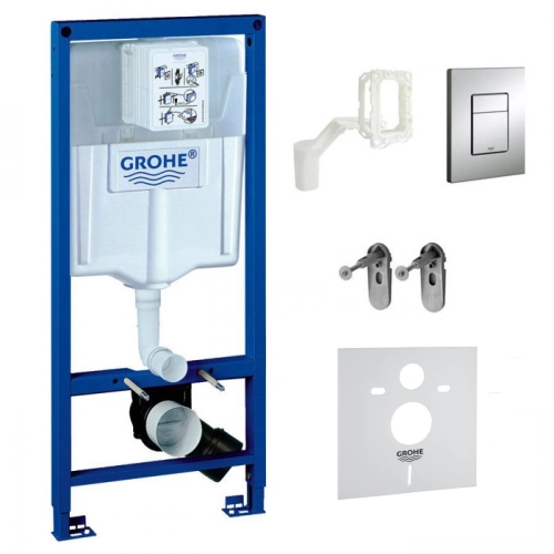 Grohe Rapid SL stelaż do miski podwieszanej zestaw 5:1 39449000