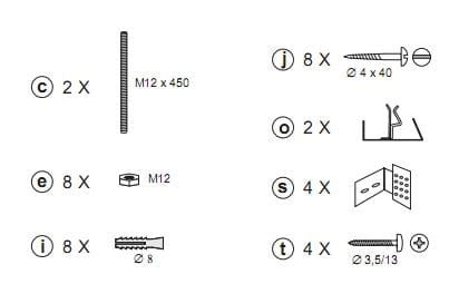 Ravak Avocado panelkit B28000000N