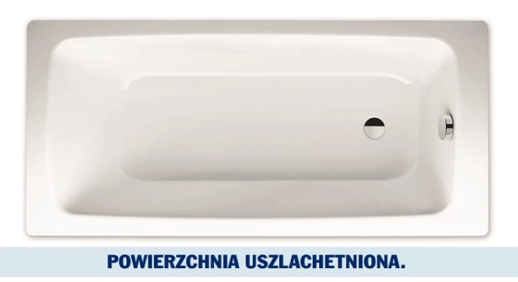 Kaldewei Cayono wanna prostokątna 150x70 cm z powierzchnią uszlachetnioną model 747 2747.0001.3001