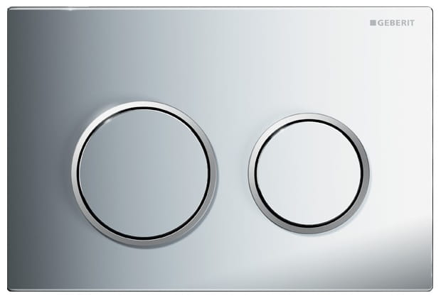 Geberit Omega 20 przycisk spłukujący chrom/chrom-mat/chrom 115.085.KH.1