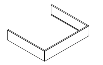 Sanplast Free Line obudowa brodzika trójścienna OBT 70x100x70/17,5cm 