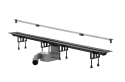 VIEGA Advantix Vario odpływ liniowy regulowany 30-120 cm model 4965.10 z rusztem SR2 stal połysk 686277+686291