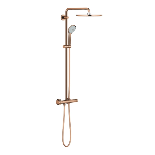 Grohe Euphoria System 310, system prysznicowy z termostatem, warm sanset 26075DA0